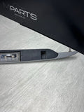 Genuine 04-06 BMW E46 325 330 M3 Coupe Trunk Lid Grip Handle Titanium Silver