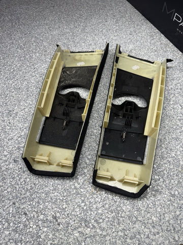 BMW E46 M3 Coupe B Pillars Trims Cover Black 330ci 325ci 328ci