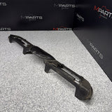 01-06 BMW E46 M3 CONVERTIBLE REAR SEAT ROLLOVER BAR TRIM COVER BLACK 8204279 OEM