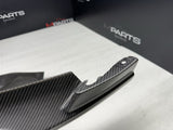 BMW 21-26 G80 G82 G83 M3 M4 Front Bumper Lower Molding Splitters Carbon Fiber