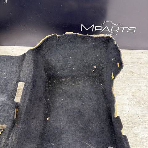 01-06 BMW E46 M3 OEM Convertible Coupe Front Black Floor Carpet Interior *Notes*