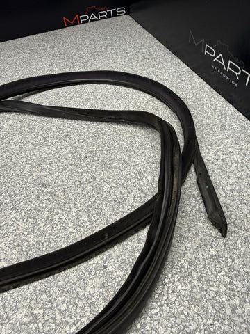 92-99 BMW E36 M3 323 325 328 Coupe Front Driver Door Weather Strip Seal Black *