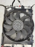 06-10 BMW E63 E64 M6 S85 ENGINE RADIATOR A/C CONDENSER OIL COOLER FAN ASSEMBLY