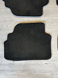 Genuine 2008-2013 BMW E92 M3 Carpets Floor Mats Black Front & Rear