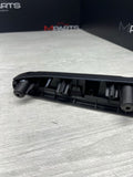BMW 01-06 E46 M3 Coupe Left Driver Rear Armrest Brushed Aluminum OEM