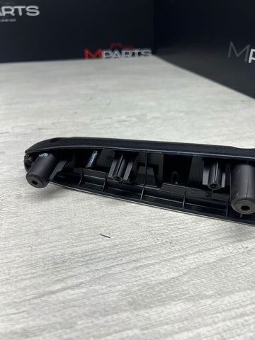 BMW 01-06 E46 M3 Coupe Left Driver Rear Armrest Brushed Aluminum OEM
