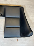 BMW 01-06 E46 M3 Convertible Rear Seat Back Rest Cushion Black Leather Backrest