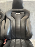 15-20 BMW F82 M4 Coupe Front Seats Black Leather *Passenger Bent*