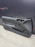 01-06 BMW E46 M3 DRIVER LEFT SIDE DOOR PANEL CARD BLACK OEM