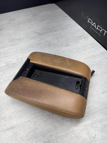 OEM 1998-2003 BMW E39 M5 Center Console Armrest Beige