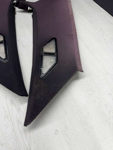 94-99 BMW E36 318I 323I 325I M3 COUPE REAR C PILLAR PILLARS TRIMS BLACK