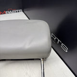 2001-2006 BMW E46 M3 Convertible Grey Rear Headrests Head Rests Pair OEM