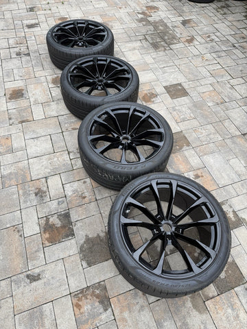 Factory Lamborghini Urus Wheels Tires 23 inch Taigete Perfect Set 4 Genuine OEM