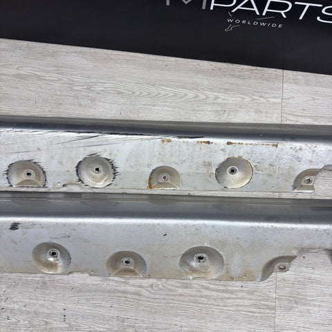 01-06 BMW E46 M3 Rocker Panel Side Skirts OEM Titanium Silver *Notes*