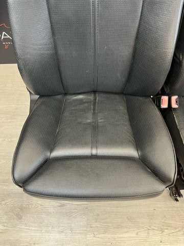 06-10 BMW E60 M5 Interior Front Seats Black Complete Powered
