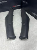 01-06 BMW E46 M3 CONVERTIBLE REAR INTERIOR QUARTER TRIMS COVERS PANELS BLACK