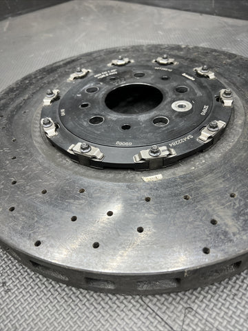 19-23 Ferrari F8 Tributo Front Left Driver Carbon Ceramic Rotor *Damage*