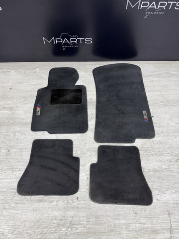 Genuine 01-06 BMW E46 M3 Convertible Carpets Floor Mats Black Front & Rear