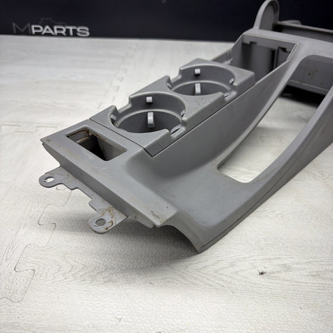 2001-2006 BMW E46 325 330 M3 Coupe Center Console Gray Armrest Optioned
