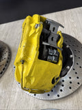 AS IS Set 01-06 BMW E46 M3 BREMBO Big Brake Kit Yellow Calipers Rotors Plug Play