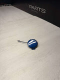 BMW E46 3 Series M3 Front Tow Hook Eye Cover 2695250 OEM Blue