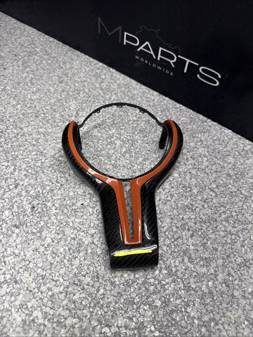 Carbon Fiber BMW Steering Wheel Trim Cover F87 F80 F82 F83 M3 M4