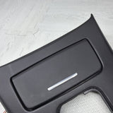 09-13 BMW E93 M3 DCT CIC LEATHER CENTER CONSOLE TRIM CONVERTIBLE *CREASES*