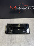 BMW E46 M3 01-06 Front License Plate Base Genuine 51112694726 Jet Black