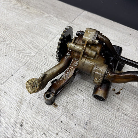 01-06 BMW E46 M3 S54 Engine Oil Pump + Pick Up Tubes