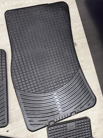 06-10 BMW E64 640 650 M6 Convertible All Weather RUBBER FLOOR MATS SET OEM