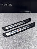 20-22 OEM BMW G20 M340 Front Door Sill Scuff Plates Covers Trims