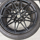 OEM BMW 21-26 G80 G82 G83 M3 M4 19” Front Wheel Rim Style 826M 19x9.5 Black