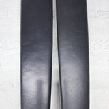 01-06 BMW OEM E46 M3 Coupe Convertible Trim Armrest Pads Set Black 8238622