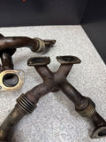 BMW F06 F10 F13 F85 M5 M6 M8 X5 X6 4.4L Twin Turbo Exhaust Manifold Set OEM