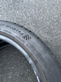 265/35ZR19 Michelin Pilot Sport 4S 4-6/32 Tread *Dry Cracks*