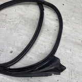 BMW E46 M3 01-06 Right Passenger Side Door Weather Strip Seal Black OEM *Rip*