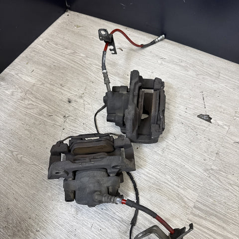 01-06 E46 M3 Front Brake Calipers Left Right Pair Set Original ECS Tuning Lines