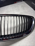 08-13 BMW E90 E92 E93 M3 Front Kidney Grille Left Chrome / Chrome Fins OEM