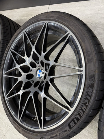 15-20 BMW F80 F82 F83 M3 M4 Competition 666M 20” OEM Wheels Rims Set