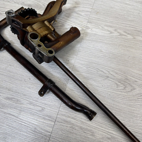 01-06 BMW E46 M3 S54 Engine Oil Pump + Pick Up Tubes