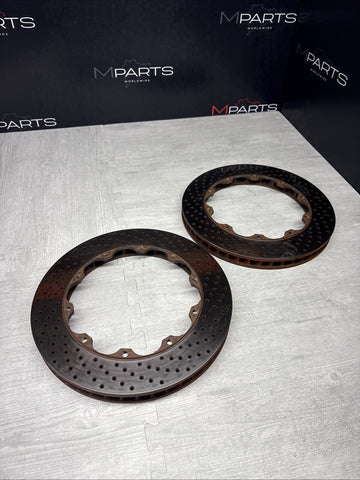 BMW 5x120 Rear Discs Brakes Rotors Stoptech Stop Tech 355mm