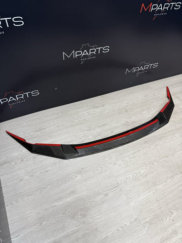 (PICKUP ONLY) 20-24 BMW F90 M5 PRE LCI CARBON FIBER FRONT BUMPER LIP RWCARBON