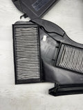 08-13 BMW E90 E92 E93 M3 Front Windshield Cowl Cabin Air Filter Covers Set OEM