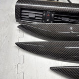 06-07 OEM BMW E63 E64 M6 Front Rear Door Dash Center Console Carbon Trim *Notes*