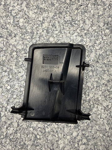 Left BMW E46 Convertible Top Sliding Cover Trim Black 51437022393 Genuine