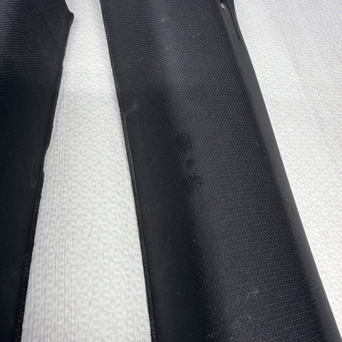 08-13 BMW E92 M3 OEM ABC PILLAR PILLARS BLACK PAIR SET *NOTES*