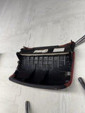2001-2006 BMW E46 M3 Convertible Imola Red Rear Headrests Head Rests Pair OEM