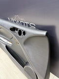 01-06 BMW E46 M3 DRIVER LEFT SIDE DOOR PANEL CARD BLACK OEM