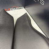 BMW F82 M4 Right Left Rear Black Merino Leather Seat Side Bolsters Pair