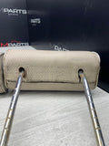 BMW E30 318 325 3 Series Headrests Head Rests Beige Driver and Passenger